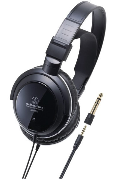 Audio-Technica ATH-T300 3,5 mm Binaural Kopfband Schwarz Headset