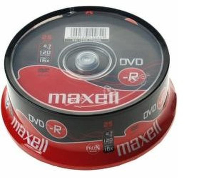 Maxell 4.7GB 16X DVD-R 4.7GB DVD-R 25pc(s)