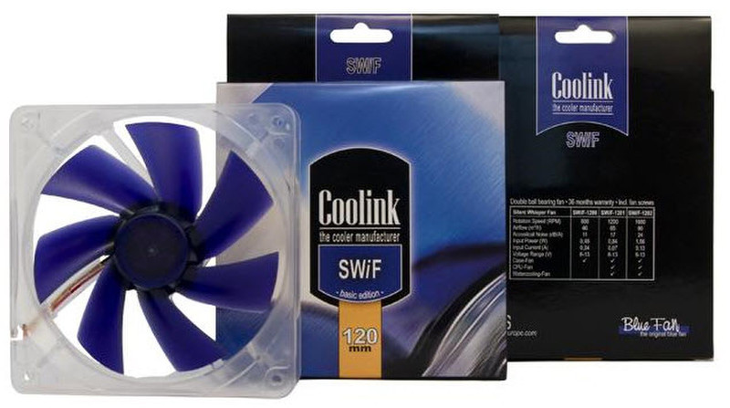Coolink SWiF 1202 Корпус компьютера Вентилятор