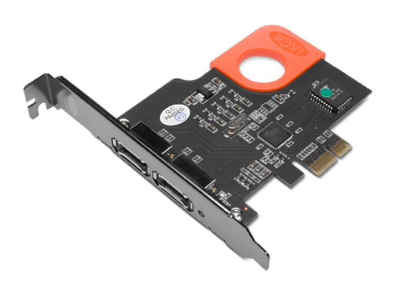 LaCie PCI-Express/2 x SATA II eSATA interface cards/adapter