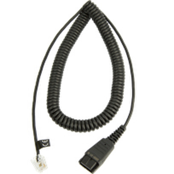 Jabra 8800-01-19 2м Черный телефонный кабель