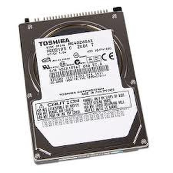 Toshiba 40GB Parallel ATA 40ГБ Parallel ATA внутренний жесткий диск