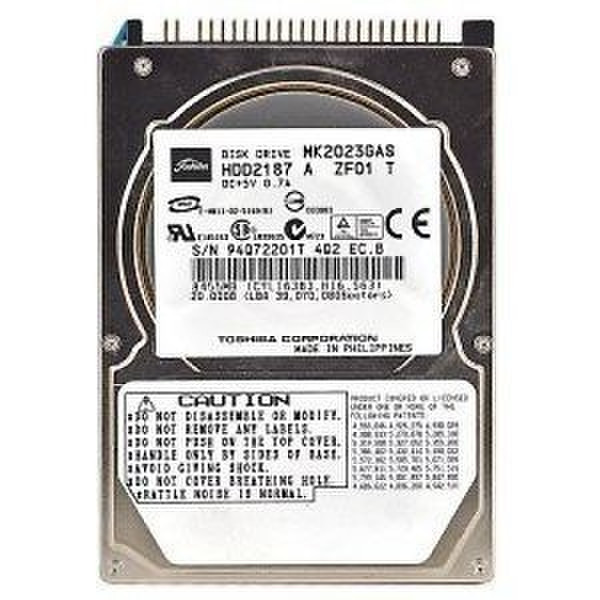 Toshiba 20GB Parallel ATA 20GB Parallel ATA internal hard drive