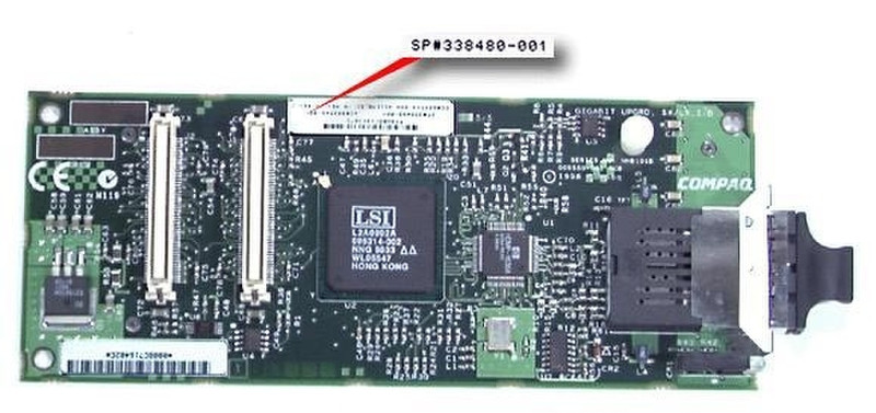 Hewlett Packard Enterprise Modul Upgrade NC6132 1000SX Internal 1000Mbit/s networking card