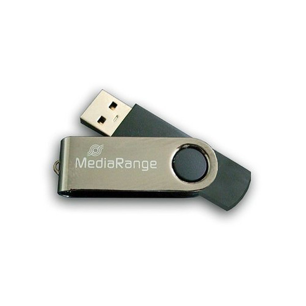 MediaRange MR910 16ГБ USB 2.0 Серый USB флеш накопитель