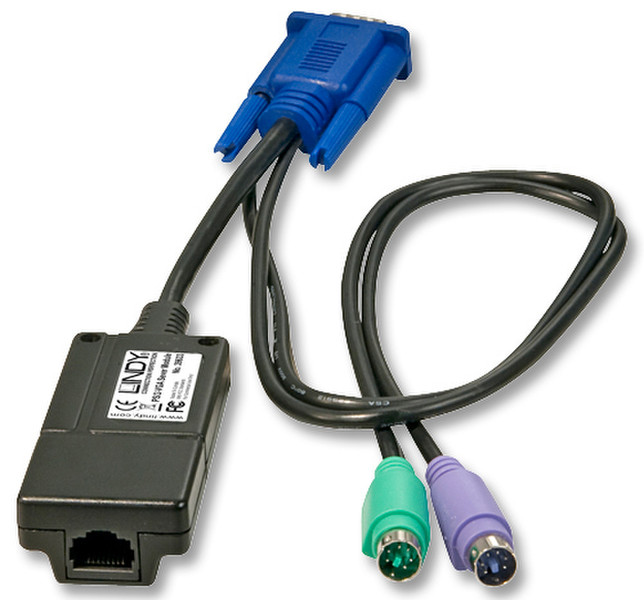 Lindy 39633 Black KVM cable