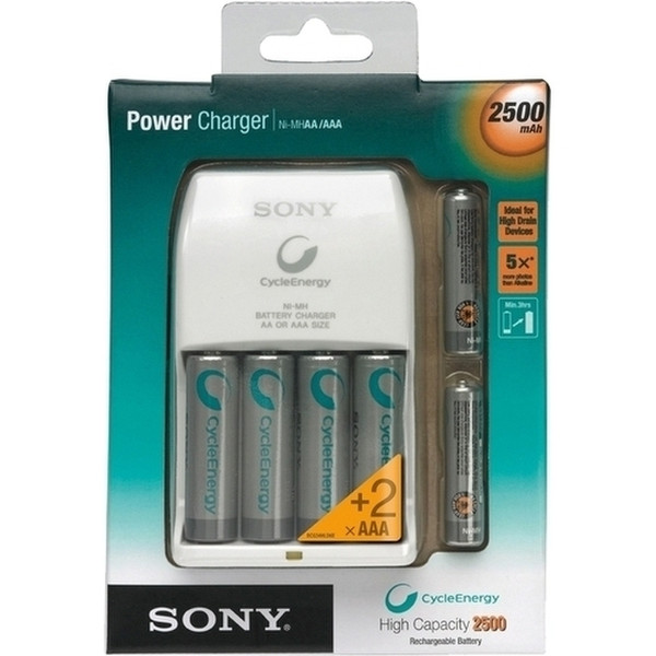 Sony BCG34HLD6E Indoor White battery charger
