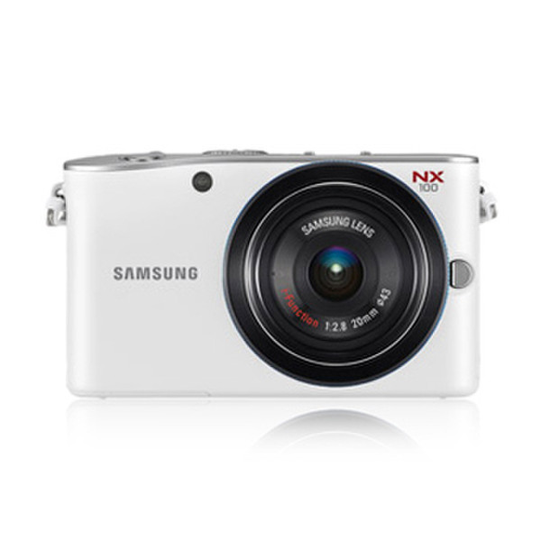 Samsung NX NX100 14.6MP CMOS 4592 x 3056Pixel Weiß