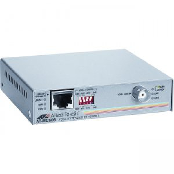 Allied Telesis AT-MC606-60 gemanaged Grau Netzwerk-Switch