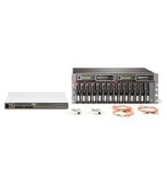 Hewlett Packard Enterprise StorageWorks MSA 1000SAN Rack (4U) Disk-Array