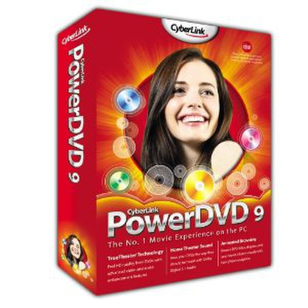 Cyberlink PowerDVD 9 Corporate, OEM, 2-10U, ML