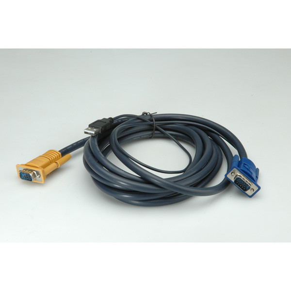 Value KVM-Kabel (USB) für 14.99.3222/.3223 3,0m Tastatur/Video/Maus (KVM)-Kabel