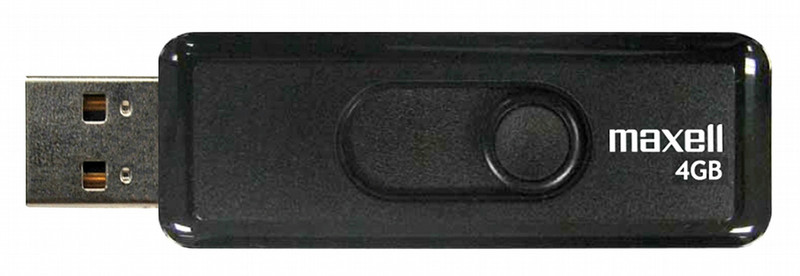 Maxell Venture 4GB USB 2.0 Type-A Black USB flash drive
