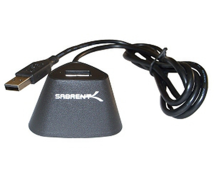 Sabrent USB-DCK8 1.2м Черный кабель USB