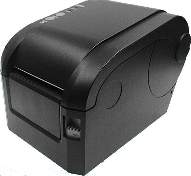 EC Line EC-3120D-USB Термоперенос Черный устройство печати этикеток/СD-дисков