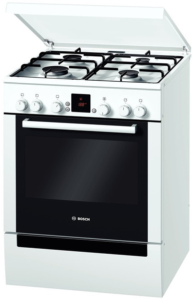 Bosch HGV745220N Отдельностоящий Gas hob A-20% Белый кухонная плита