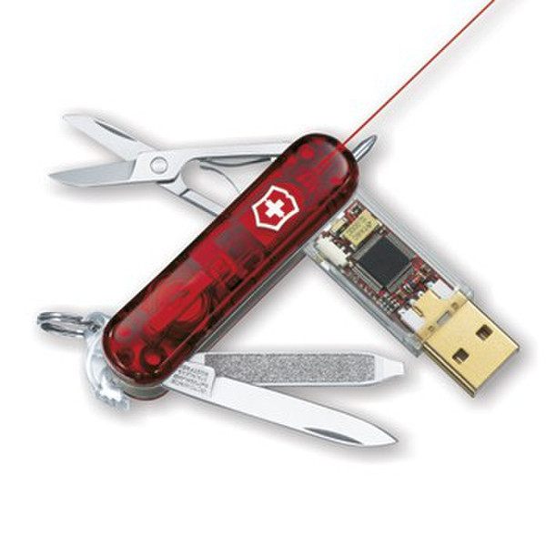 Victorinox 4.6027.TG4 4ГБ USB 2.0 Type-A Красный USB флеш накопитель