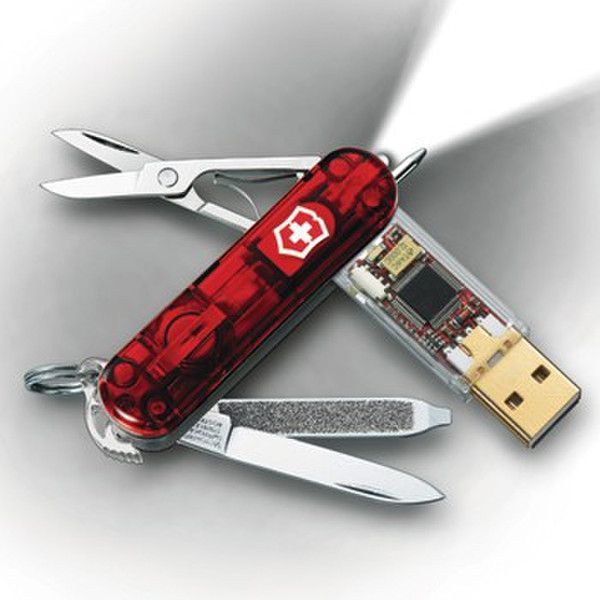Victorinox 4.6026.TG8 8ГБ USB 2.0 Type-A Красный USB флеш накопитель