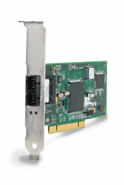 Allied Telesis 100Mbps Fast Ethernet Fiber Network Interface Cards (ST), Bulk Internal 100Mbit/s networking card