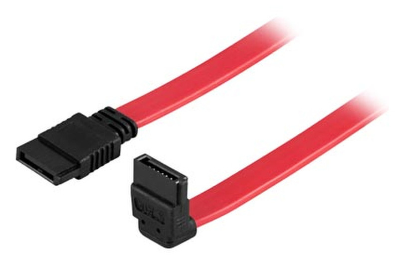 Deltaco SATA-05A 0.5м Красный кабель SATA