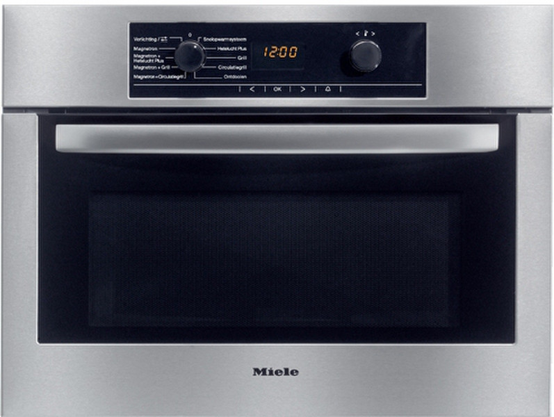 Miele H 5030 BM CLST Built-in 43L 900W Stainless steel microwave
