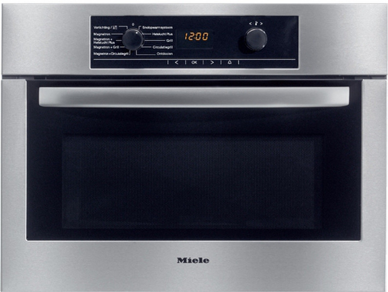 Miele H 5030 BM CLST Встроенный 43л 900Вт Нержавеющая сталь микроволновая печь