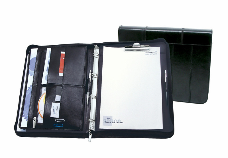 Wedo 582201 Leather Black folder