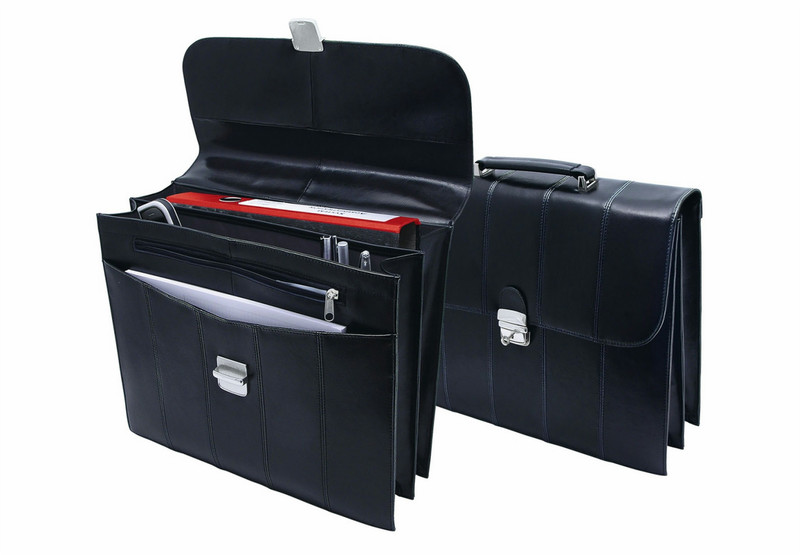 Wedo 586301 Leather Black briefcase