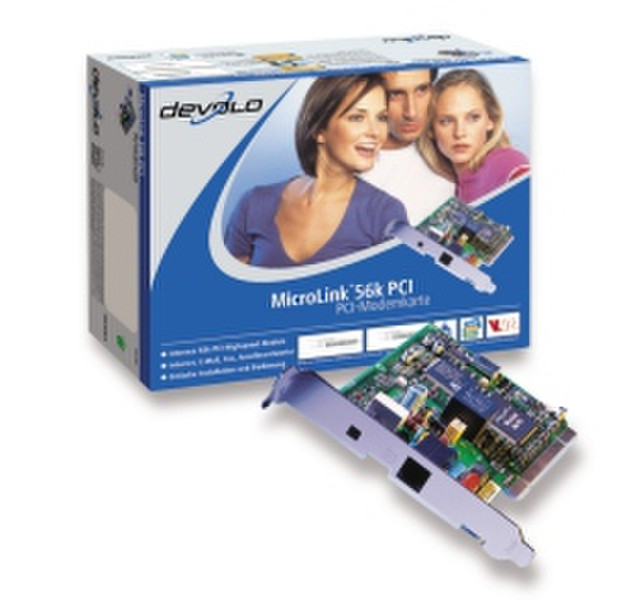 Devolo MicroLink 56k PCI 56кбит/с модем