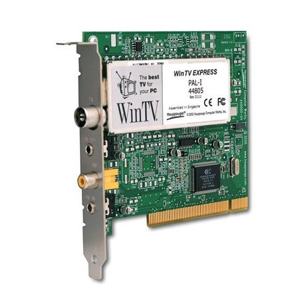 Hauppauge WinTV Express PCI TV Tuner Card Internal Analog PCI