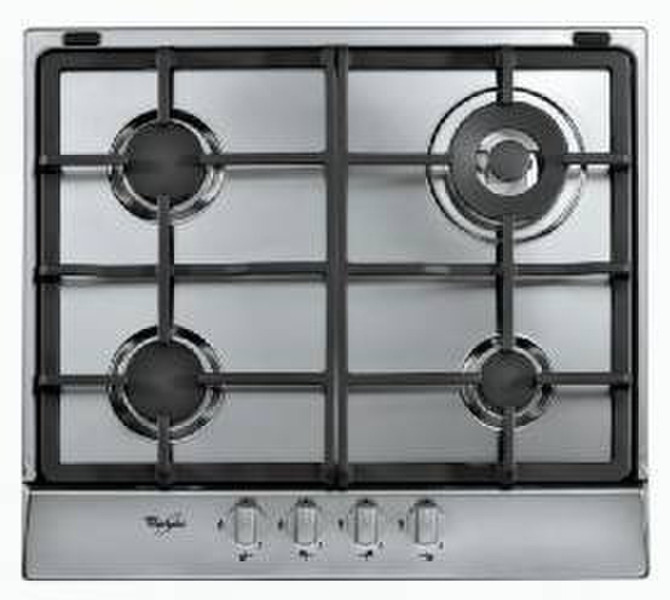 Whirlpool AKR353/IX Встроенный Газ Нержавеющая сталь плита