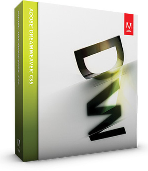 Adobe Dreamweaver CS5, v11, EDU, Retail, Box, Mac, DEU