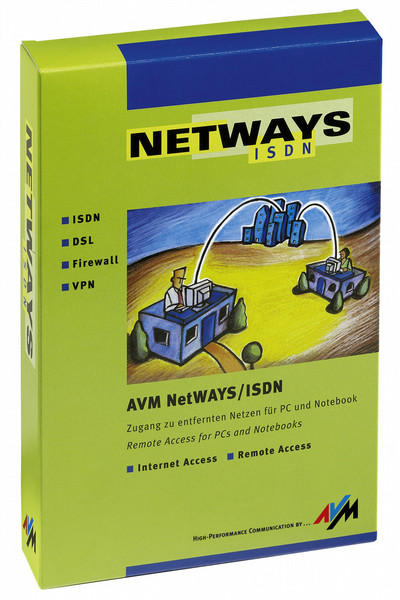 AVM Upgrade Netways ISDN v.2x/v3.0/v4.0/v5.0 auf v6.0, 50 user-Lizenz