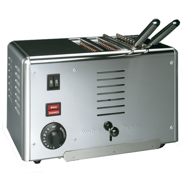 Gastroback 42103 2slice(s) 1640W Silver toaster