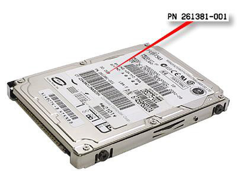 HP SP/CQ HDD 30GB EVO N800C 30GB internal hard drive