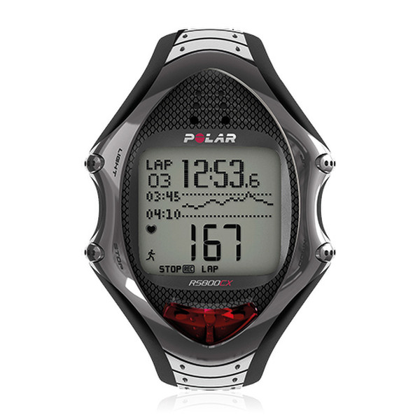 Polar RS800CX Black sport watch