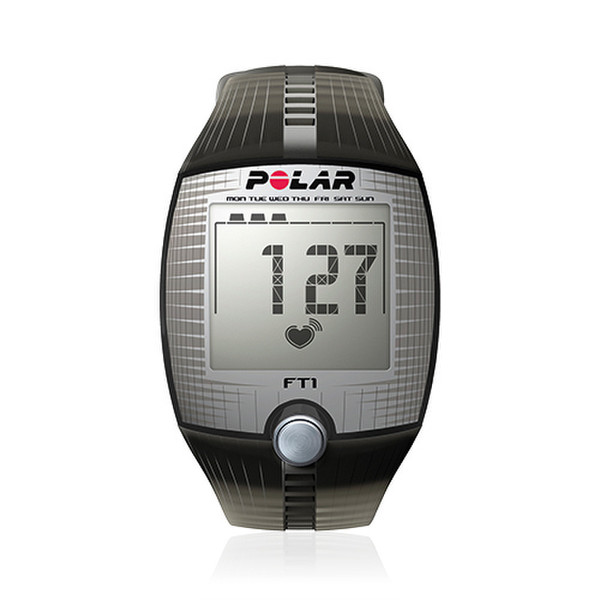 Polar FT1 Schwarz, Silber Sportuhr