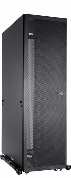 IBM 42U 1200mm Deep Dynamic Rack Отдельностоящий Черный стойка