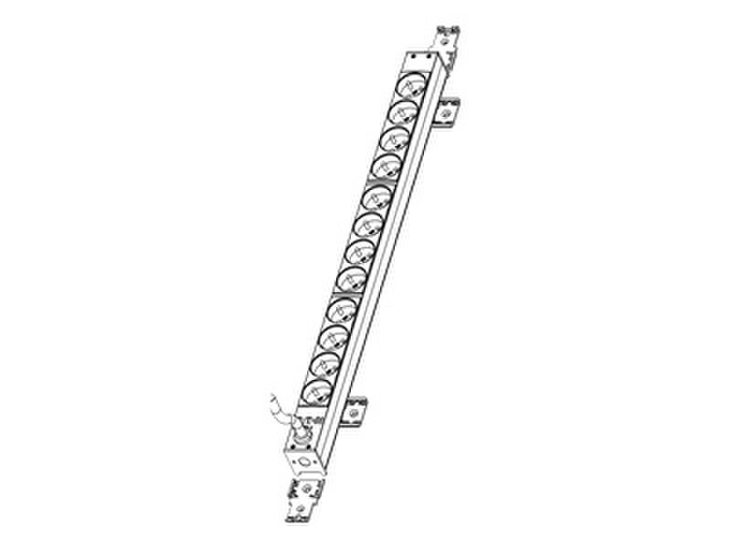Eaton EPBZ30 12AC outlet(s) 0U Black power distribution unit (PDU)