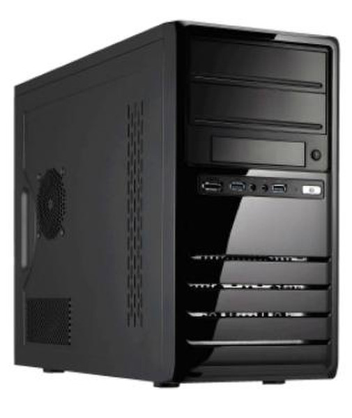 Supercase TX-519 Micro-Tower 500W Schwarz Computer-Gehäuse