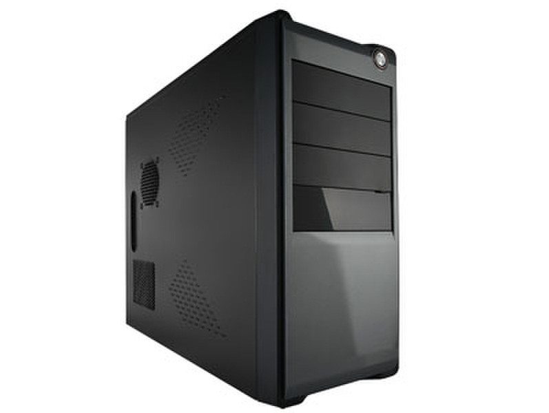 Supercase PC-511 Midi-Tower Schwarz Computer-Gehäuse