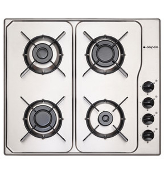 Aspes 2AI4GSXNAT built-in Gas Stainless steel hob