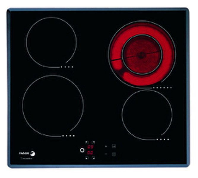 Fagor 2V-32TS Встроенный Ceramic hob Черный