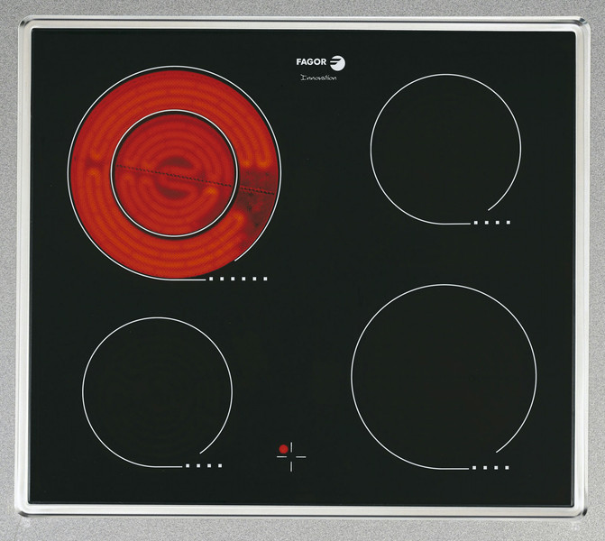 Fagor 2VFP-320 X Eingebaut Ceramic hob Schwarz