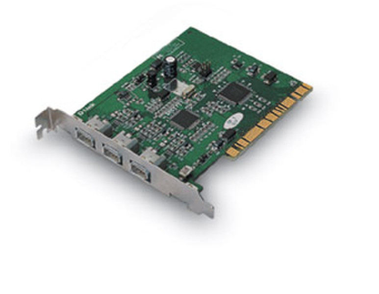 D-Link 3-Port Firewire PCI-Adapter 400Mbit/s Netzwerkkarte