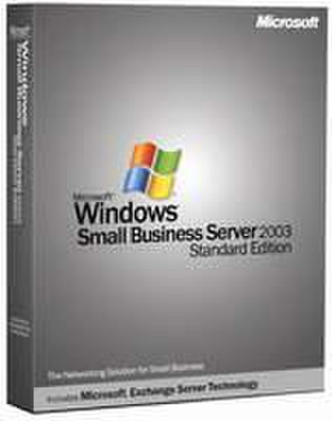 Microsoft Windows Small Business ServerStandard 2003 German CD Transit