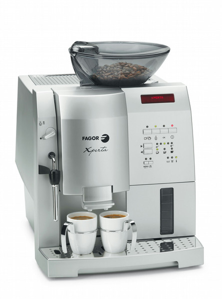 Fagor CAT-44 NG Espresso machine 1.5л 2чашек Cеребряный