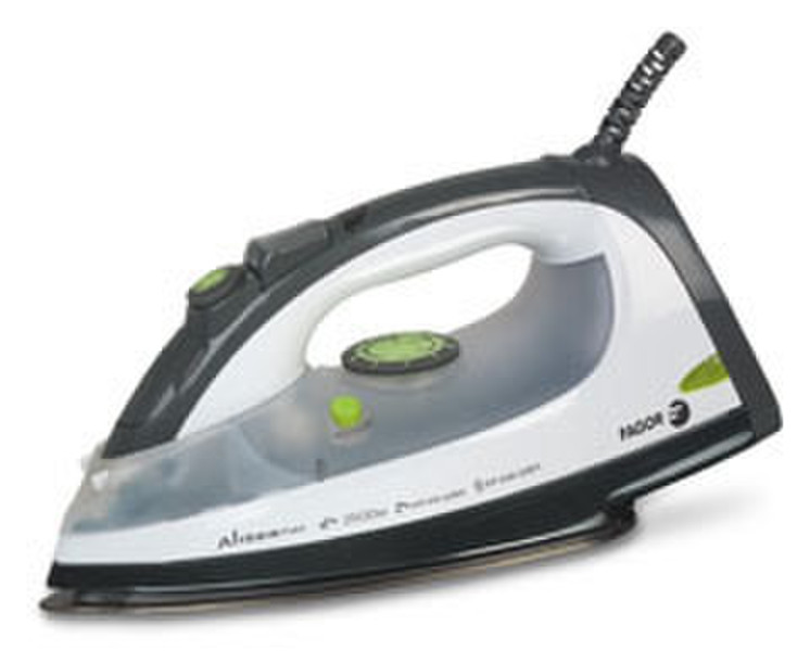 Fagor PL-2600 Dry & Steam iron Stainless Steel soleplate 2500W Grey,White