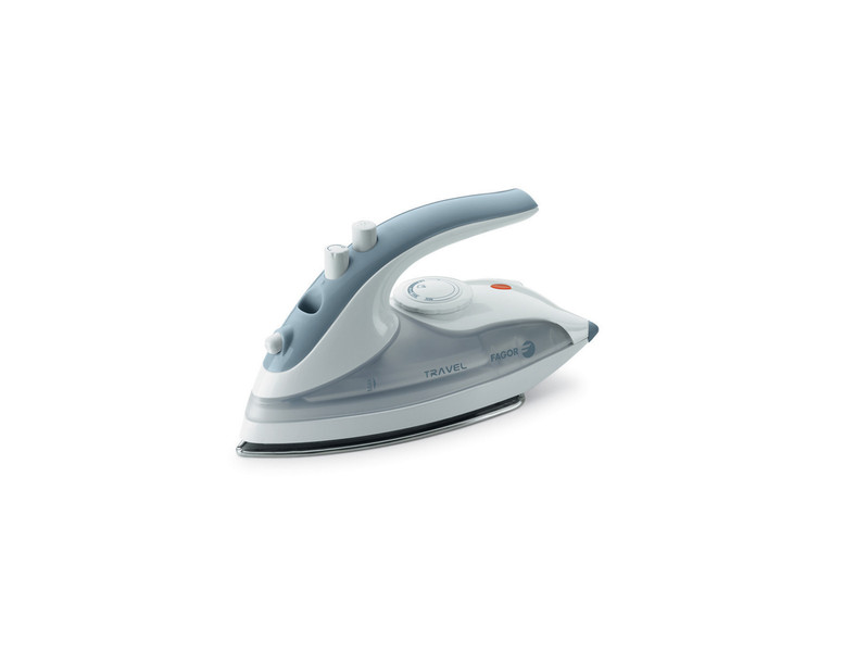 Fagor PLV-125 Dry & Steam iron Stainless Steel soleplate 870Вт Белый