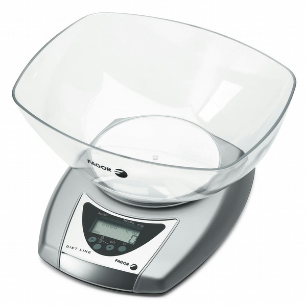 Fagor BC-200 Electronic kitchen scale Metallisch